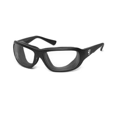 Load image into Gallery viewer, 7eye Aspen in Matte Black Frame and Clear Lens profile view
