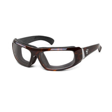 Load image into Gallery viewer, 7eye Bali in Tortoise Frame and Clear Lens profile view
