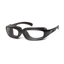 Load image into Gallery viewer, 7eye Churada in Matte Black Frame and Clear Lens profile view