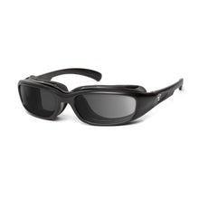 Load image into Gallery viewer, 7eye Churada in Matte Black Frame and Grey Lens profile view