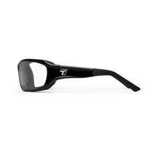 Load image into Gallery viewer, 7eye Derby in Glossy Black Frame and Clear Lens side view