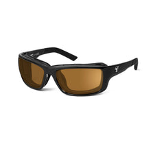 Load image into Gallery viewer, 7eye Notus in Glossy Black Frame and Copper Lens profile view
