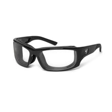 Load image into Gallery viewer, 7eye Panhead in Glossy Black Frame and Clear Lens profile view