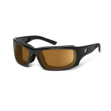 Load image into Gallery viewer, 7eye Panhead in Glossy Black Frame and Copper Lens profile view
