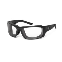 Load image into Gallery viewer, 7eye Panhead in Matte Black Frame and Clear Lens profile view
