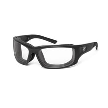 Load image into Gallery viewer, 7eye Panhead in Matte Black Frame and Clear Lens profile view