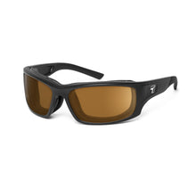 Load image into Gallery viewer, 7eye Panhead in Matte Black Frame and Copper Lens profile view
