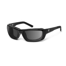 Load image into Gallery viewer, 7eye Ventus in Glossy Black Frame and Grey Lens profile view
