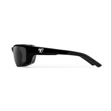 Load image into Gallery viewer, 7eye Ventus in Glossy Black Frame and Grey Lens side view
