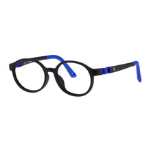 Load image into Gallery viewer, Indii Kids Eyewear IN49 frame in Black/Blue