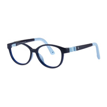 Load image into Gallery viewer, Indii Kids Eyewear IN55 frame in Navy/Light Blue