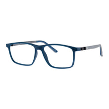 Load image into Gallery viewer, Indii Kids Eyewear IN58 frame in Navy/Light Grey quarter view