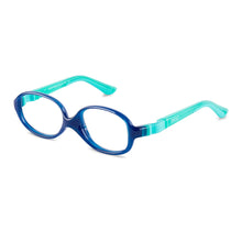 Load image into Gallery viewer, Nano Clipping 3.0 Navy/Turquoise angled view