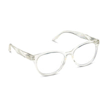 Load image into Gallery viewer, Peepers Readers Virginia frame in Clear angled view