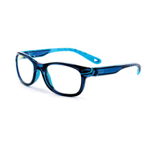 Load image into Gallery viewer, Rec Specs Active Z8-Y20 in Crystal Navy/Blue angled view
