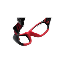 Load image into Gallery viewer, Liberty Sport Rec Specs Impact RS-41 goggle in Shiny Black/Red inside view
