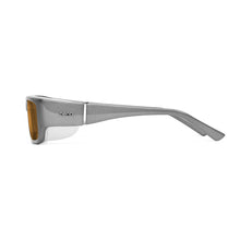 Load image into Gallery viewer, Ziena Nereus in Titan Frame with Frost Eyecup and Copper Lens side view
