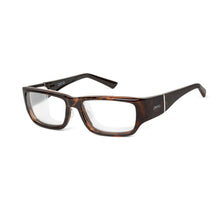 Load image into Gallery viewer, Ziena Nereus in Tortoise Frame with Frost Eyecup and Clear Lens profile view
