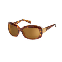 Load image into Gallery viewer, Ziena Oasis – Tortoise Frame with Frost Eyecup and Copper Lens profile view