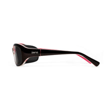 Load image into Gallery viewer, Ziena Verona in Rose Frame with Black Eyecup and Grey Lens side view
