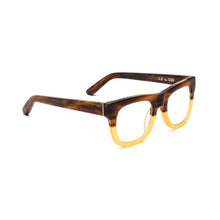 Load image into Gallery viewer, Caddis D28 Reading Glasses in Bullet Coffee angled view

