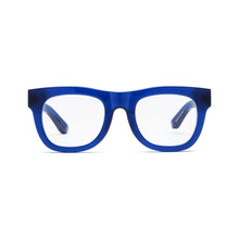 Load image into Gallery viewer, Caddis D28 Reading Glasses in Gloss Blue front view
