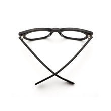 Load image into Gallery viewer, Caddis Miklos Reading Glasses in Matte Black top view