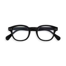 Load image into Gallery viewer, Izipizi Reading Glasses C in Black Front View
