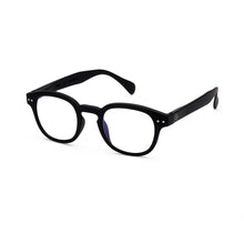 Load image into Gallery viewer, Izipizi Screen Reading Glasses C in Black angled view

