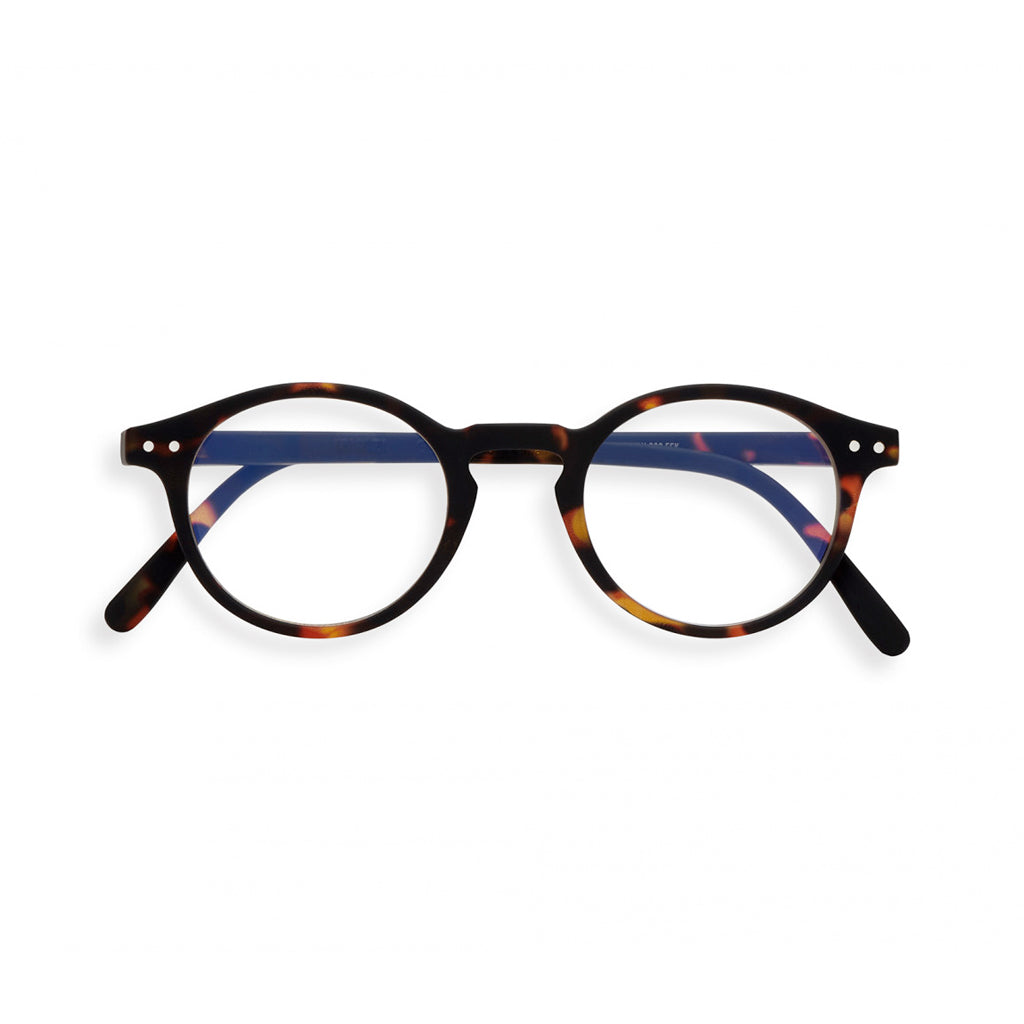 Izipizi Screen Reading Glasses H in Tortoise front view