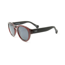 Load image into Gallery viewer, Parafina Saguara Sunglasses in Ruby Volcano angled view
