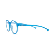 Load image into Gallery viewer, Parafina Volga Reading Glasses in Blue angled view