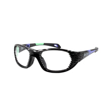 Load image into Gallery viewer, Rec Specs Maxx Air in Shiny Black Purple Fade Speck angled view