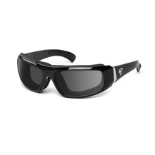 Load image into Gallery viewer, 7eye Bali in Glossy Black Frame and Grey Lens profile view
