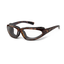 Load image into Gallery viewer, 7eye Bora in Tortoise Frame and Clear Lens profile view
