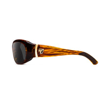 Load image into Gallery viewer, 7eye Briza in Sunset Tortoise Frame and Grey Lens side view
