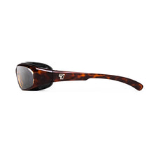 Load image into Gallery viewer, 7eye Churada in Dark Tortoise Frame and Clear Lens side view
