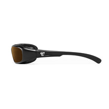 Load image into Gallery viewer, 7eye Churada in Matte Black Frame and Copper Lens side view
