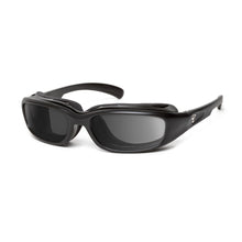 Load image into Gallery viewer, 7eye Churada in Matte Black Frame and Grey Lens profile view
