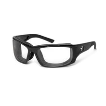 Load image into Gallery viewer, 7eye Panhead in Glossy Black Frame and Clear Lens profile view
