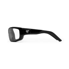 Load image into Gallery viewer, 7eye Panhead in Glossy Black Frame and Clear Lens side view
