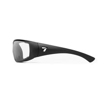 Load image into Gallery viewer, 7eye Taku Plus in Matte Black Frame and Clear Lens side view
