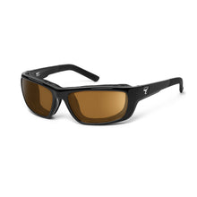 Load image into Gallery viewer, 7eye Ventus in Glossy Black Frame and Copper Lens profile view
