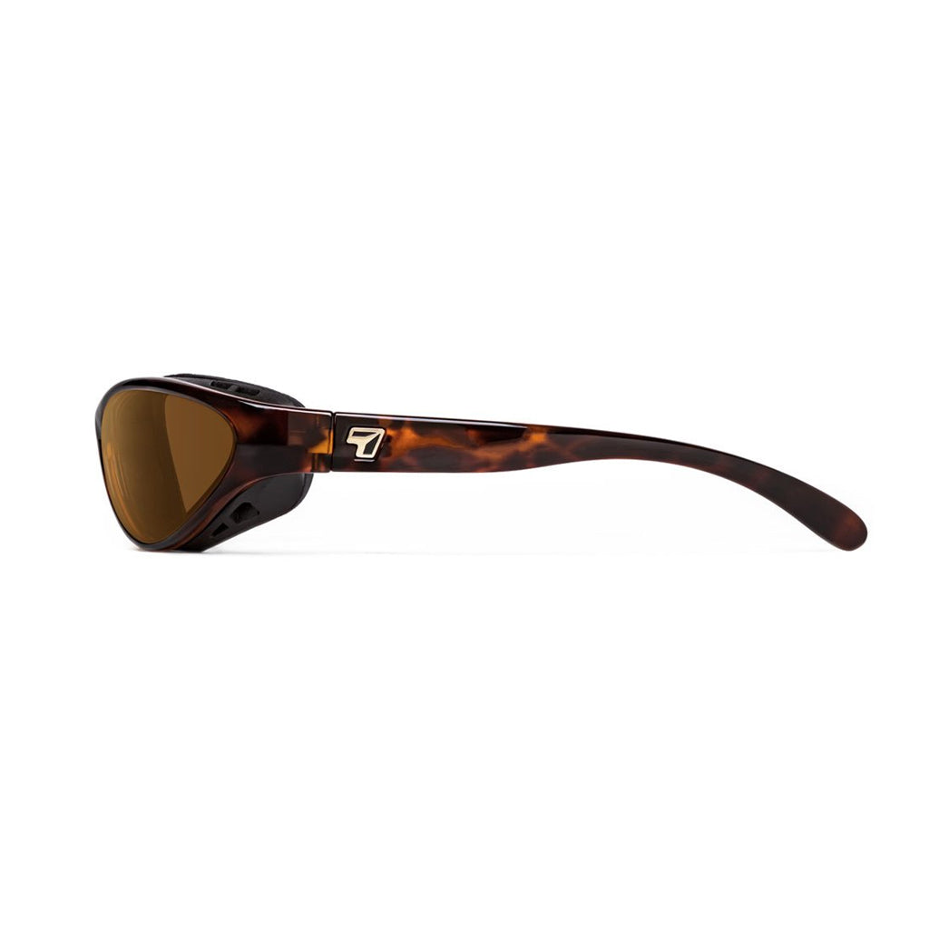 7eye Viento in Dark Tortoise Frame and Copper Lens side view