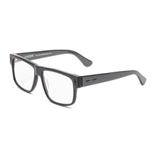 Load image into Gallery viewer, Caddis Reading Glasses Mr Cartoon frame in Dark Metallic Grey angled view
