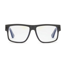 Load image into Gallery viewer, Caddis Reading Glasses Mr Cartoon frame in Dark Metallic Grey front view
