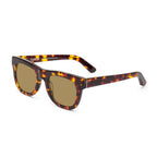 Caddis Sunglasses D28 frame in Turtle angled view