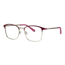 Load image into Gallery viewer, Indii Kids Eyewear IN12 frame in Red/Gold quarter view

