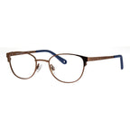 Indii Kids Eyewear IN14 frame in Satin Brown quarter view