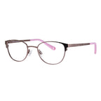 Indii Kids Eyewear IN14 frame in Satin Rose quarter view
